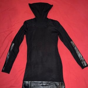 Black Turtleneck Dress